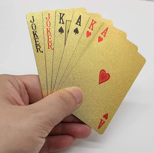 Gold Diamond Playing Cards for Magic, Poker