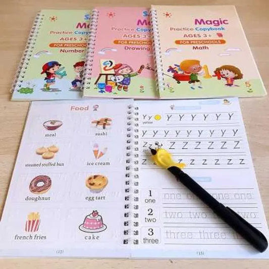 Magic Practice-4 Book+10 Refill