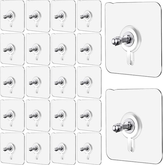Wall Mount Screw Hooks 40 Pcs