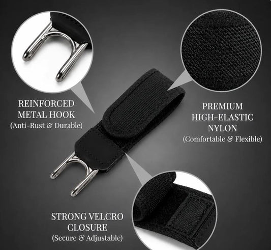 Metal Adjustable No Buckle Belts